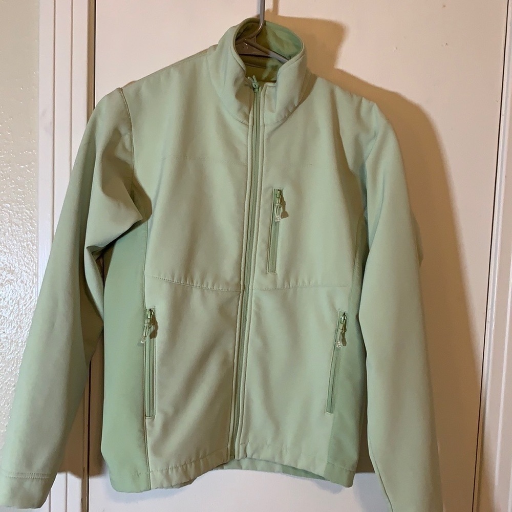 Outfitter Two Tone Green Outerwear Jacket XS